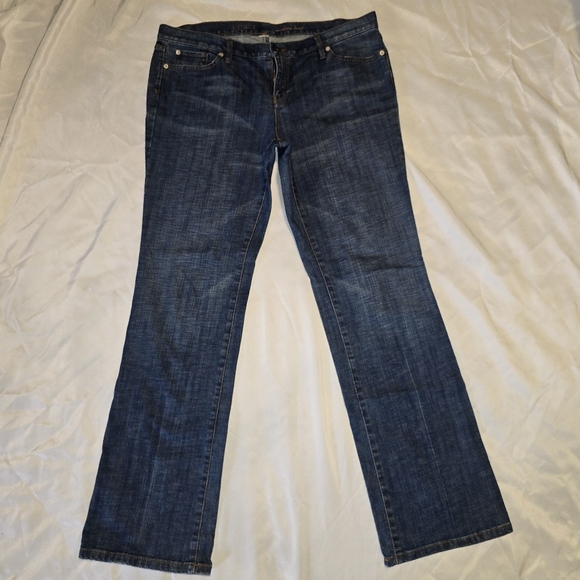LOFT modern bootcut jean size 14 - Picture 1 of 10